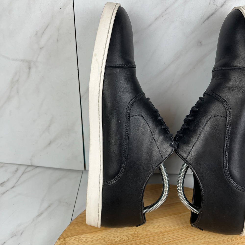 Allen Edmonds Park Avenue Mens Size 10 E Black Leather Oxford Dress Sneaker 3860 - Picture 6 of 14